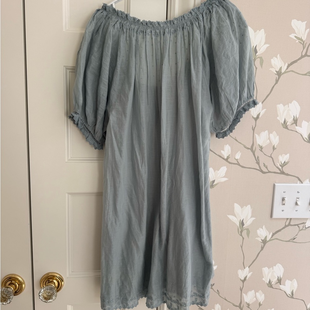Doen Mini Dress Blue Size Small - Picture 7 of 7